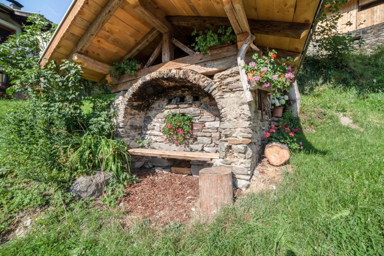 Innergasserhof Ferienwohnung Edelweiss San Martino In Passiria  Zewnętrze zdjęcie